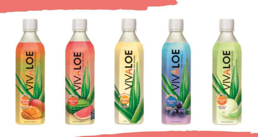 VIVALOE: la bevanda funzionale a base di Aloe Vera ai gusti dell'estate