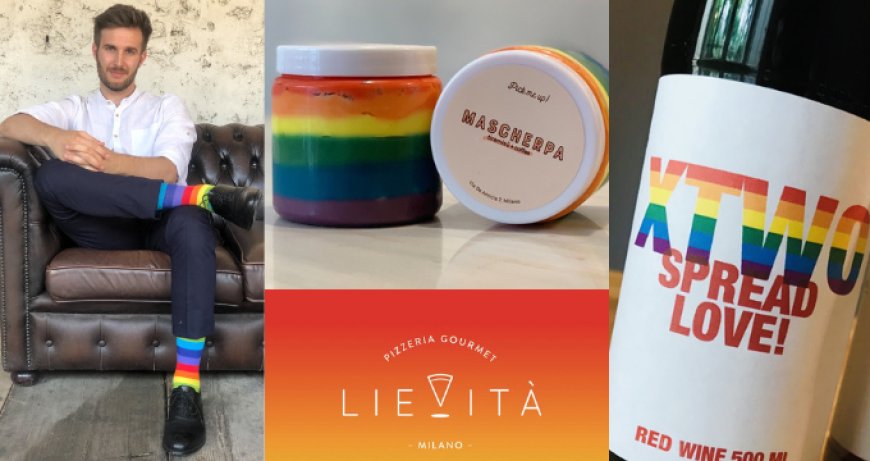 Per il Milano Pride il food & beverage si colora di arcobaleno