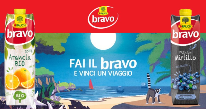 "Fai il Bravo": la nuova campagna estiva di SG Company per i succhi Bravo Rauch