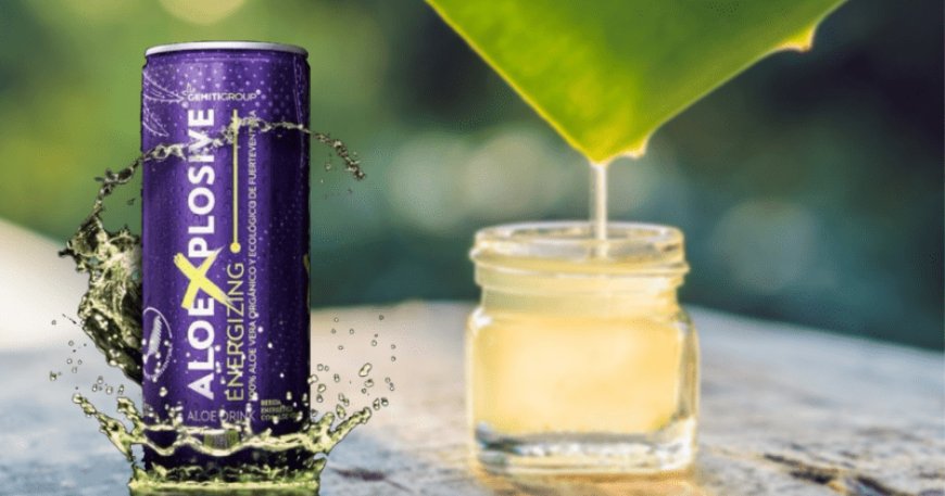 AloeXplosive: la bevanda energizzante naturale che rinfresca l'estate