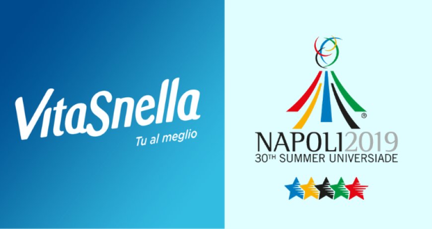 Acqua Vitasnella è official water di Napoli 2019 Summer Universiade