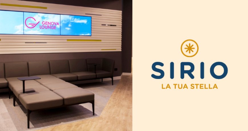 Sirio rinnova il servizio catering per la Genova Lounge all'Aeroporto di Genova