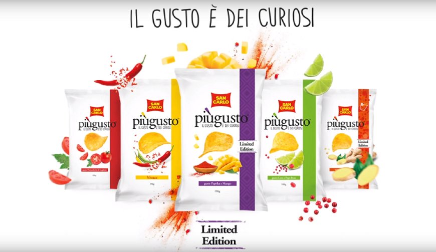 San Carlo presenta la nuova campagna Più Gusto "Il gusto è dei curiosi"