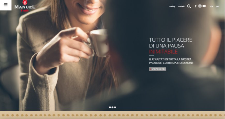 Online il nuovo sito di Manuel Caffè