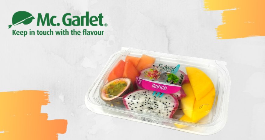 McGarlet: frutta e macedonie nel nuovo packaging R-PET