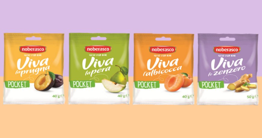 Viva Pocket: quattro nuovi snack alla frutta tascabili da Noberasco