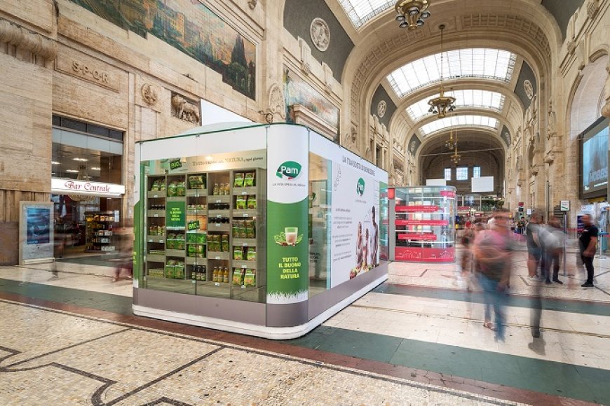 Il Temporary Store Pam Panorama apre in Stazione Centrale a Milano