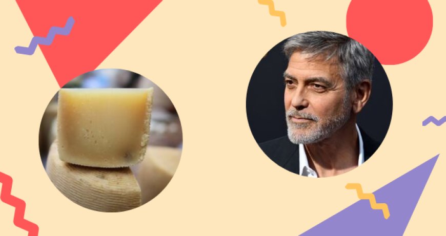 George Clooney sembra molto interessato al pecorino sardo