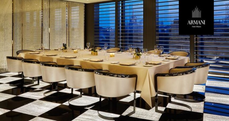 Armani Hotel presenta il nuovo dinner menu autunnale