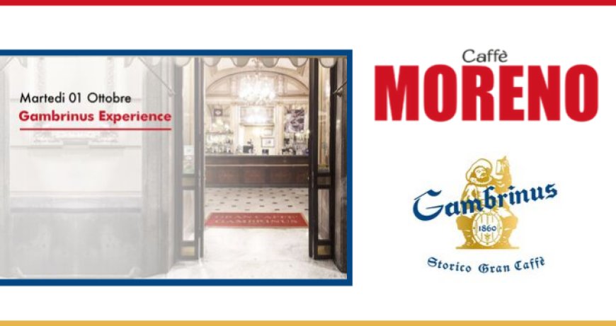 Caffè Moreno alla Gambrinus Experience: la Giornata del Caffè a Napoli