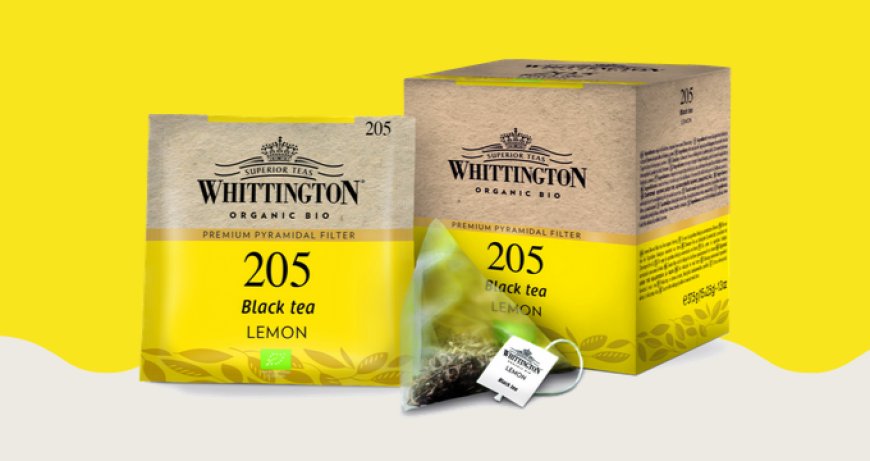 Arriva il nuovo Tè Nero al Limone Biologico Whittington