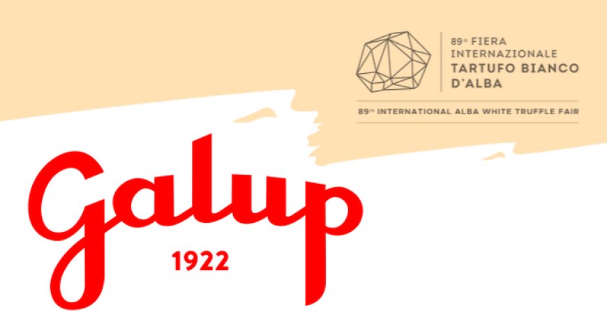 Galup è tra i main sponsor della Fiera Internazionale del tartufo bianco d'Alba
