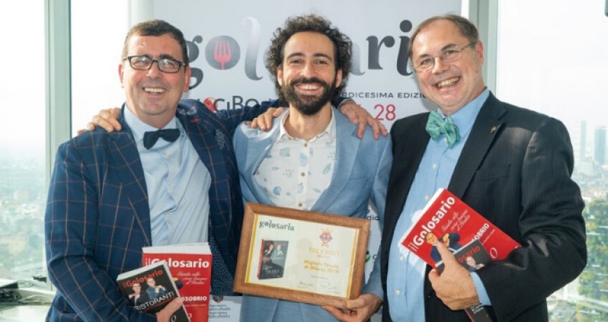 Tre Cristi Milano festeggia un ottobre di premiazioni con chef Franco Aliberti