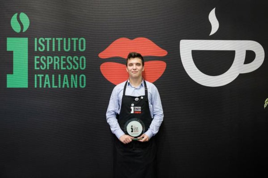Stefano Cevenini ha vinto i campionati mondiali di espresso italiano