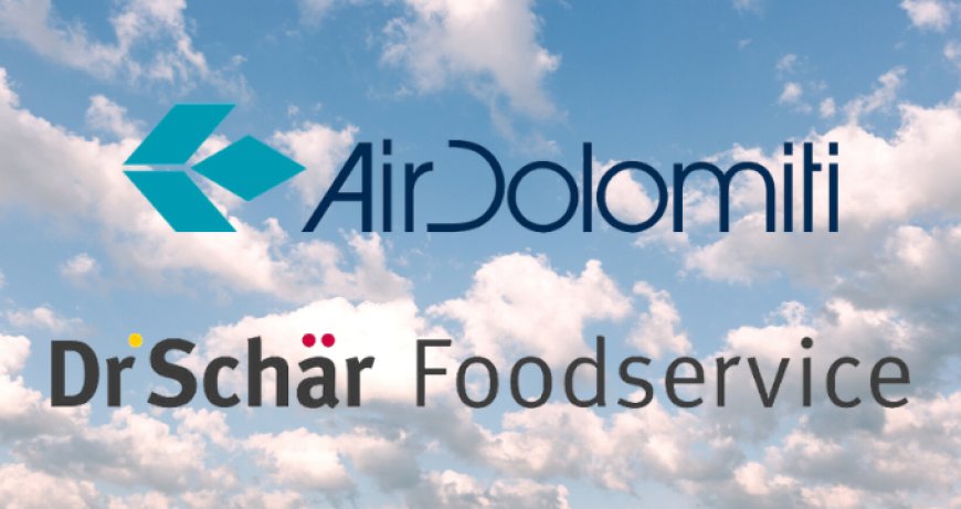 Dr Schar Foodservice sigla una partnership con Air Dolomiti