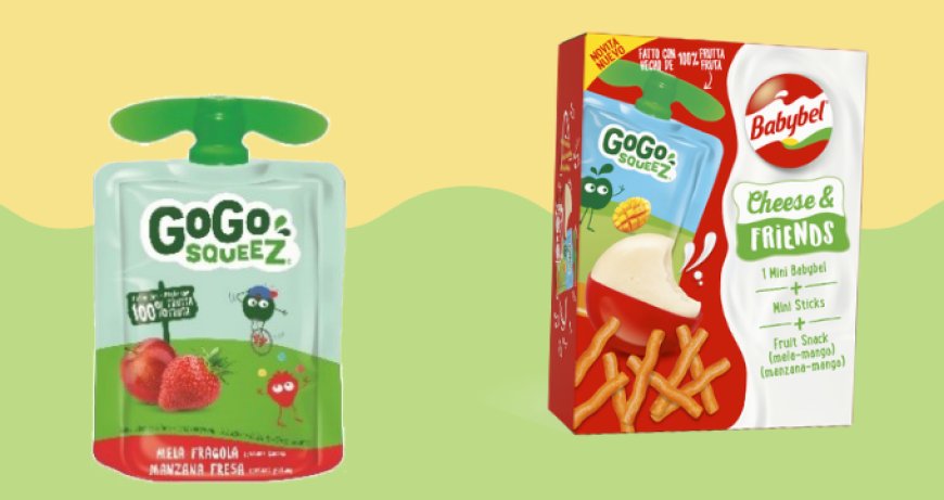 Arrivano anche in Italia le puree di frutta GoGo squeeZ