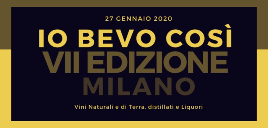Torna a Milano l'evento per operatori Horeca "Io Bevo Così"