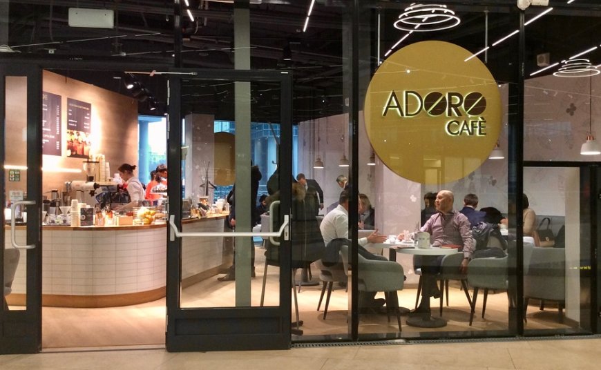 ORO CAFFÈ porta la caffetteria della catena ADORO CAFFÈ a Mosca