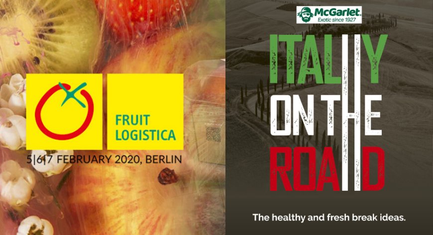 McGarlet a Fruit Logistica presenta in anteprima "Italy on the Road"
