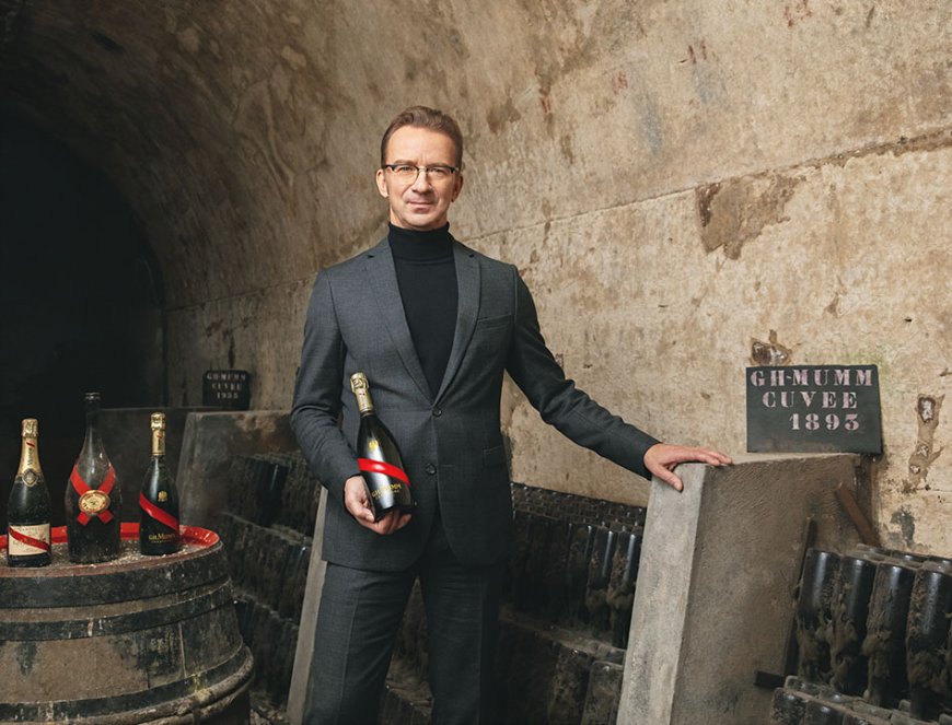 Laurent Fresnet è il nuovo Chef De Cave della Maison Mumm