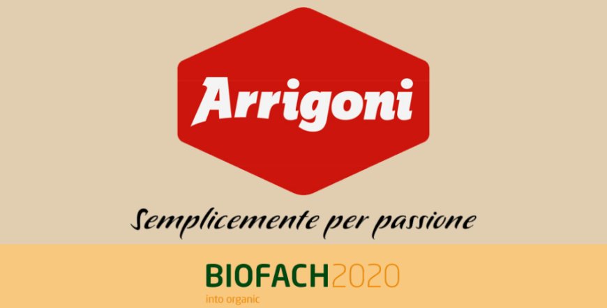 Arrigoni Battista a Biofach 2020 con la sua linea biologica