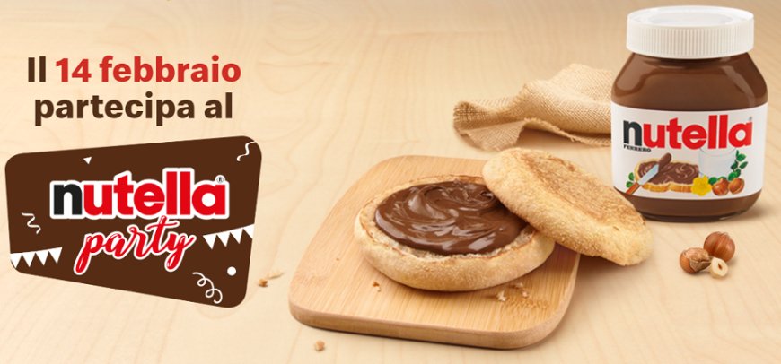 McCrunchy Bread con Nutella® nei McDonald's d'Italia, con una sorpresa per San Valentino