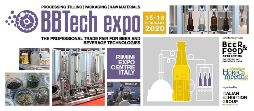 Torna a Rimini BBTech Expo, la fiera delle tecnologie per birre e bevande di IEG