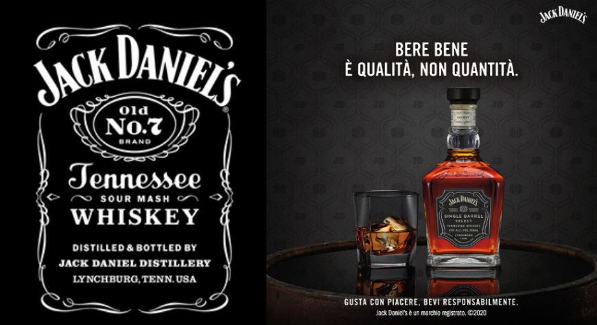 Jack Daniel's promuove il consumo responsabile nel Responsible Drinking Month