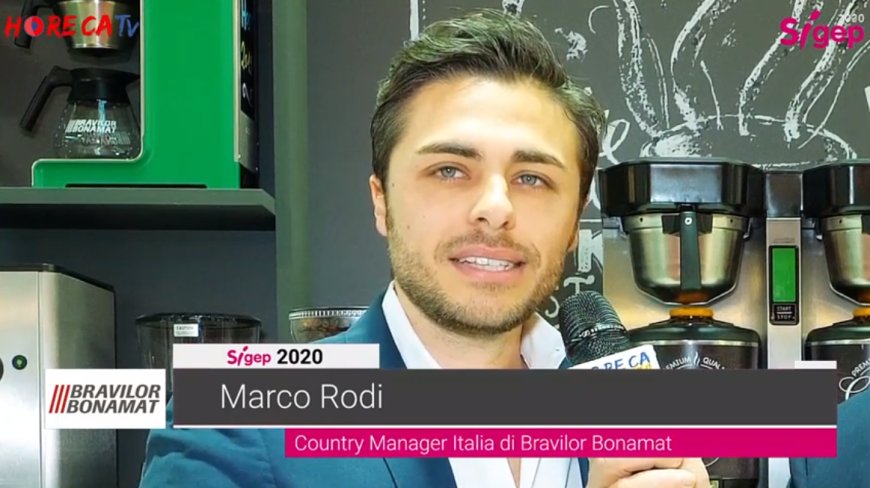HorecaTv.it. Intervista a Sigep 2020 con Marco Rodi di Bravilor Bonamat