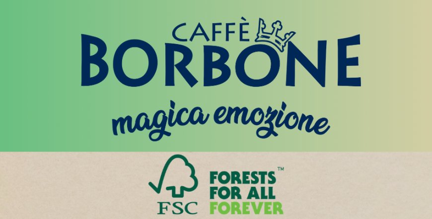 Caffè Borbone: nuovo packaging sempre più green