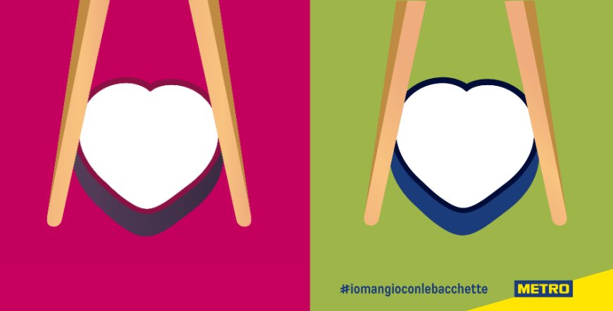 METRO Italia lancia la campagna #iomangioconlebacchette