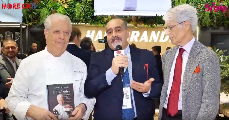 HorecaTv.it. Intervista a Sigep 2020 con il maestro pasticciere Iginio Massari e Martino Zanetti di Hausbrandt SpA