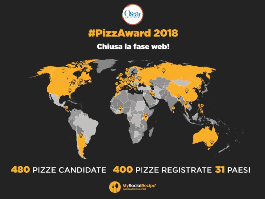 Numeri da record per la terza edizione di PizzAward 2018