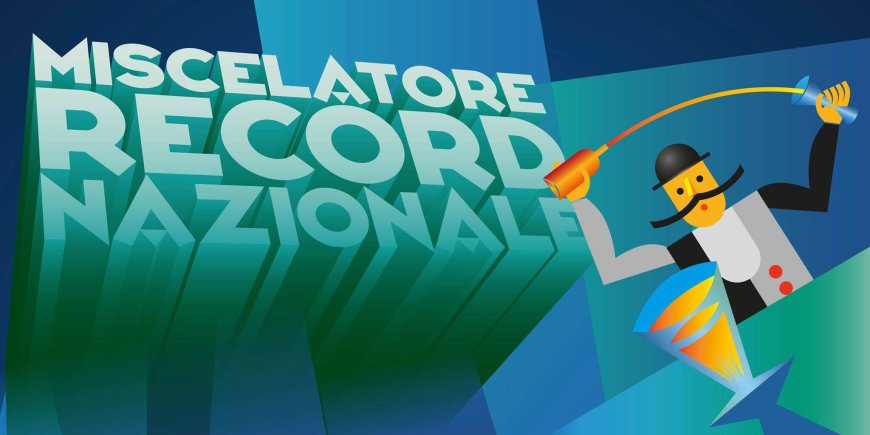 Miscelatore Record 2018: la finale nella Gran Serata Futurista a Torino