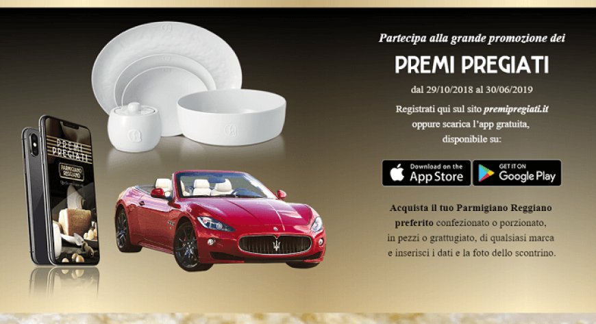 Parmigiano Reggiano lancia la promozione "Premi Pregiati"