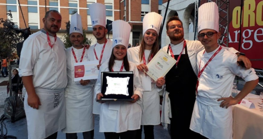 Oro d'Argenta: gli studenti dell'Enac Puglia di Foggia vincono la sfida Cuochi di Classe