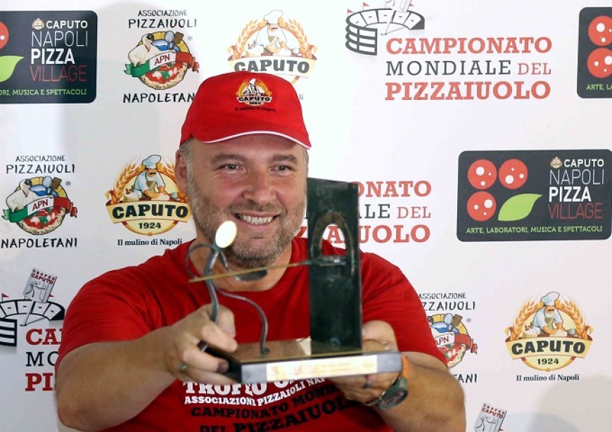 Ciro Magnetti vince il Campionato Mondiale del Pizzaiuolo - Trofeo Caputo