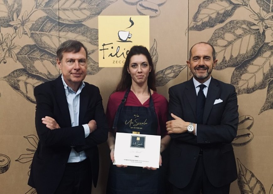 Giada Moranti vince il concorso per baristi "100 anni di qualità Filicori Zecchini"
