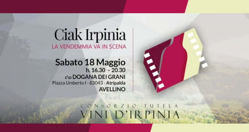 Torna Ciak Irpinia: incontro con le eccellenze vitivinicole del territorio
