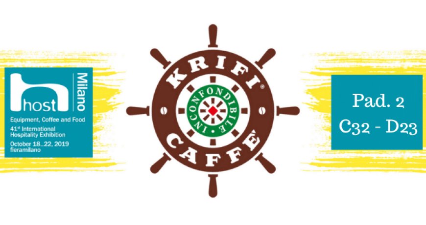 Torrefazione Caffè Krifi a Host 2019 con i suoi brand
