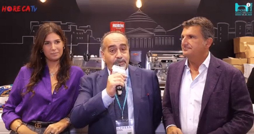 HorecaTv.it. Intervista a Host 2019 con Claudio e Vittoria Percuoco di Caffè Moreno srl