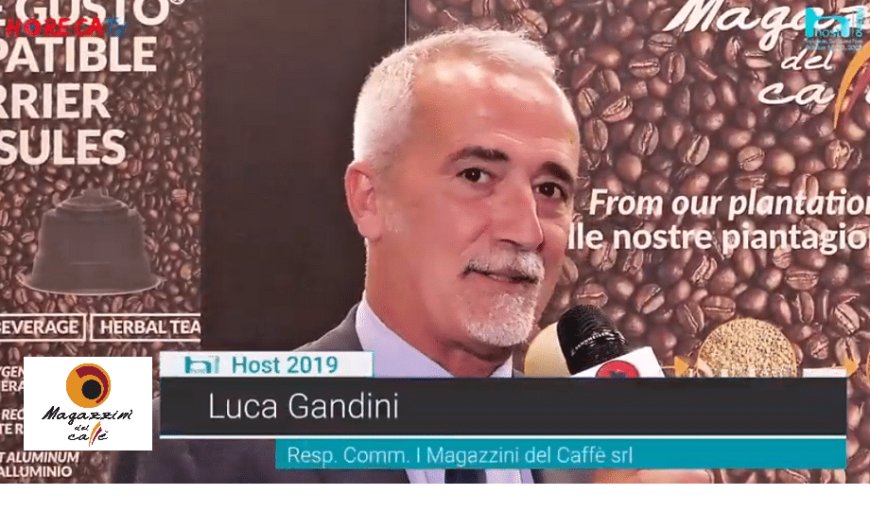 HorecaTv.it. Intervista a Host 2019 con Luca Gandini di Magazzini del Caffè