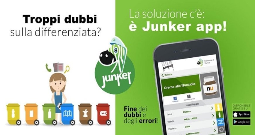 Junker, l’app per fare la differenziata senza errori