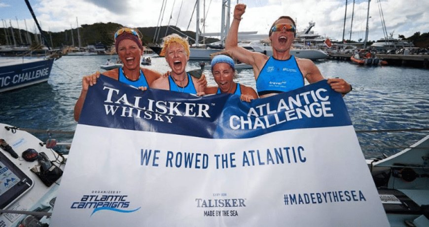Talisker Whisky Atlantic Challenge: un'impresa al femminile per un mare senza plastica