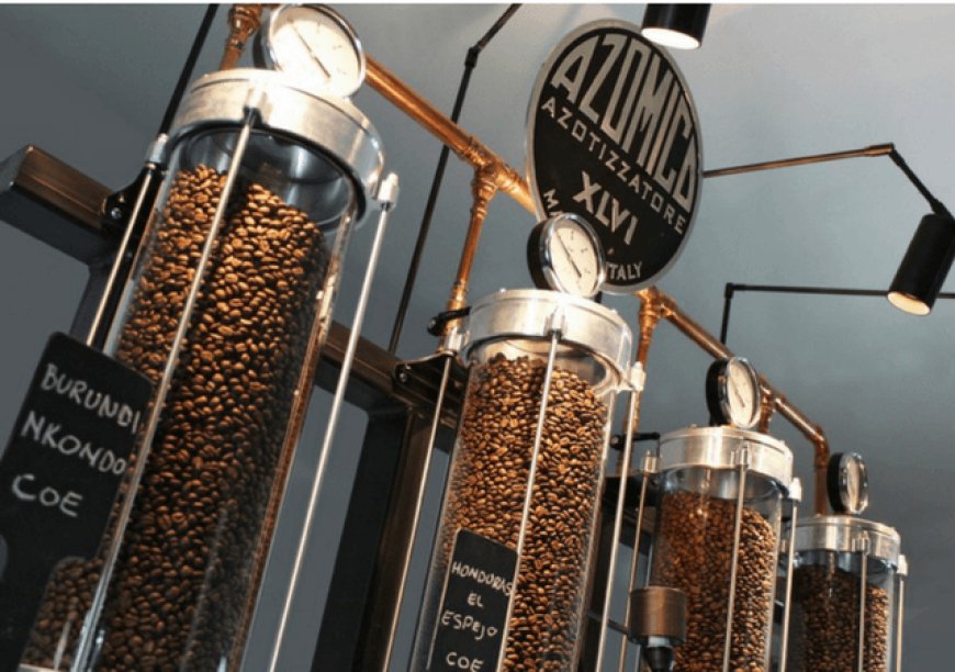 Azomico, il magazzino del caffè che preserva gli aromi con l’azoto