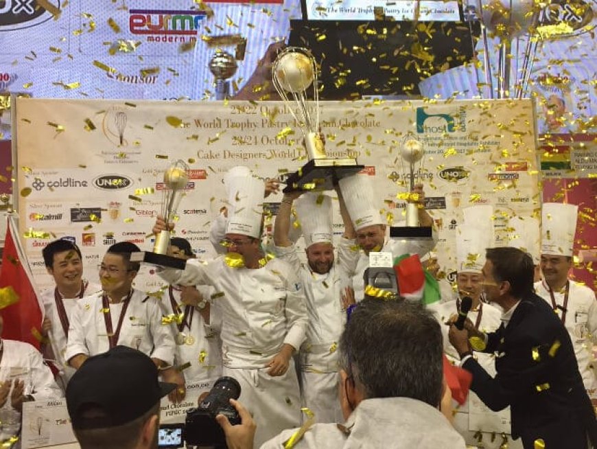L'Italia trionfa al World Trophy of Pastry, Ice Cream and Chocolate