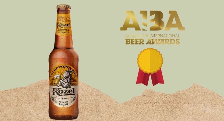 Kozel Lager è oro agli Australian International Beer Awards
