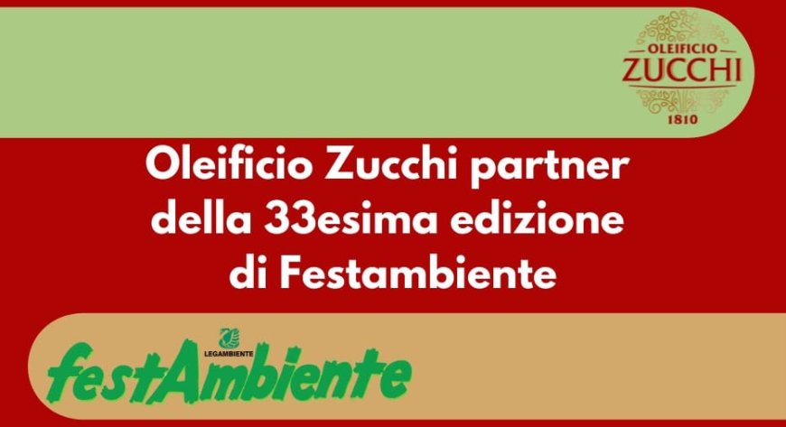 Oleificio Zucchi partner della 33esima edizione di Festambiente