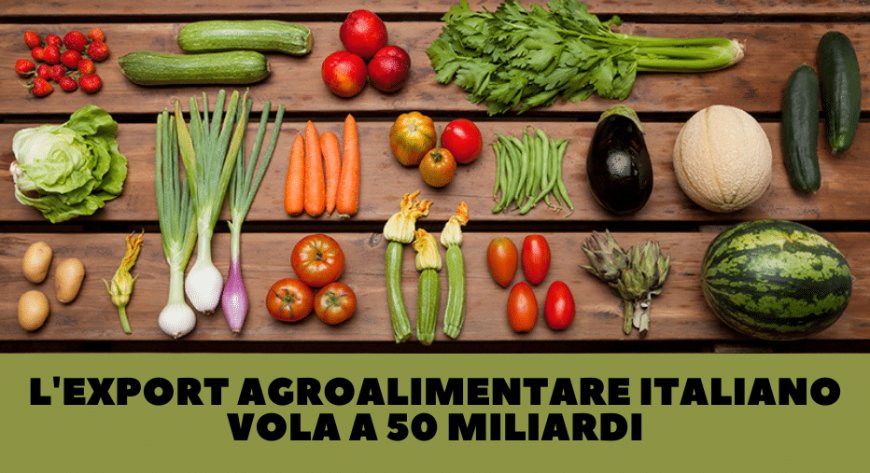 L'export agroalimentare italiano vola a 50 miliardi. Le stime fanno ben sperare