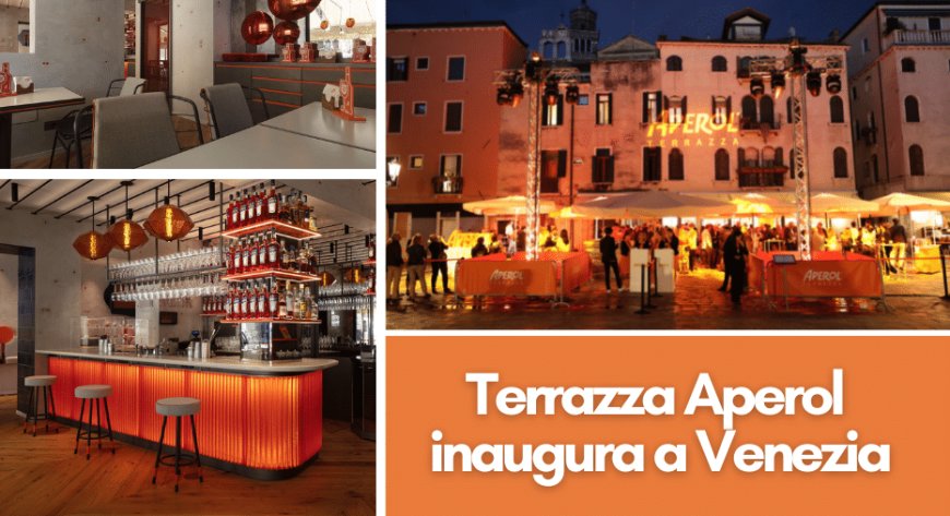 Terrazza Aperol inaugura a Venezia